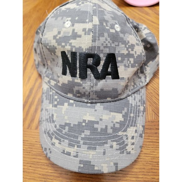 NRA National Rifle Association Digital Camo Cadet Hat‎ Cap Adjustable Strap Back - Picture 1 of 4